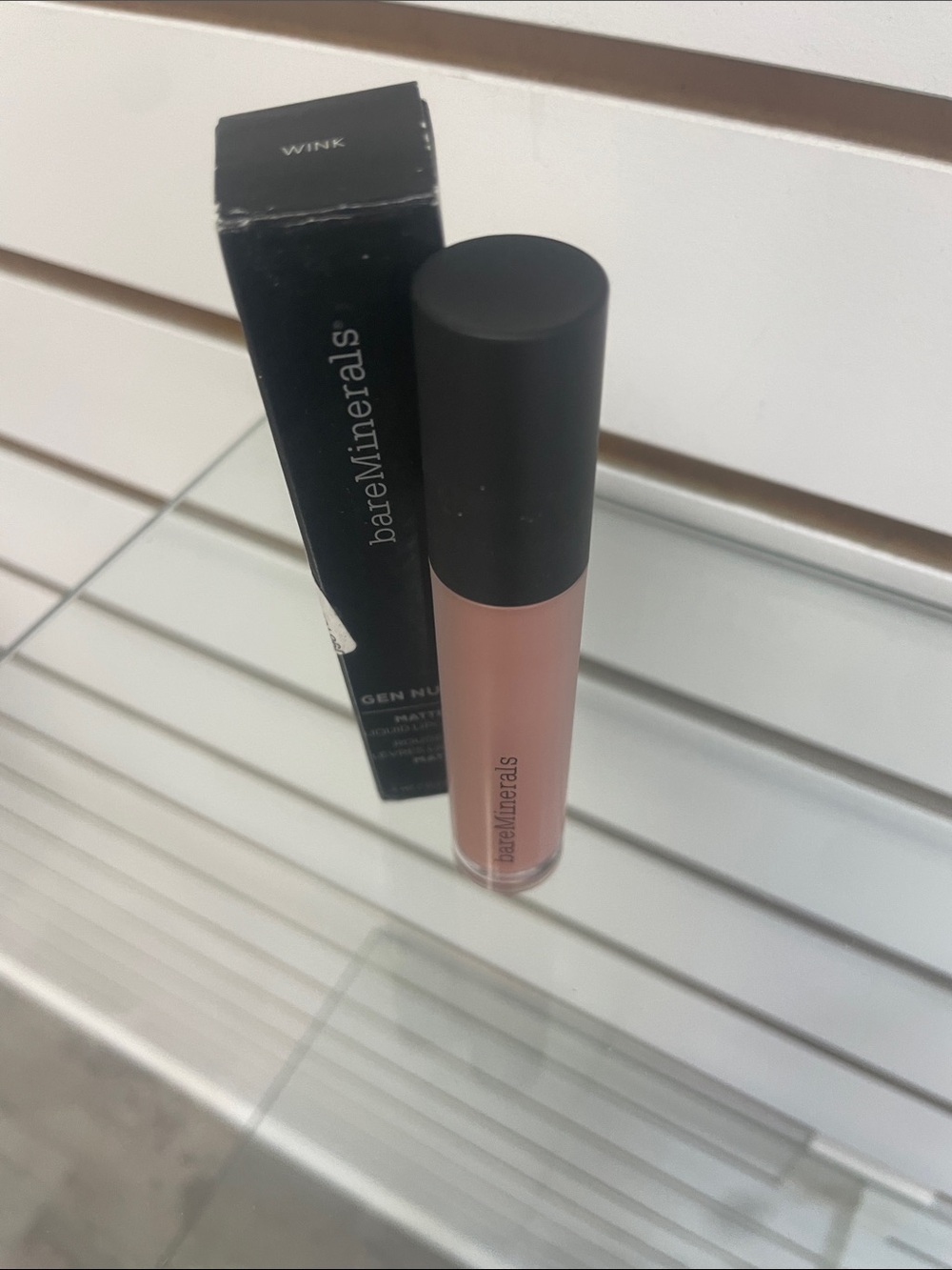 bareMinerals Gen Nude Matte Liquid Lipstick - Soft Nude Pink (Wink)